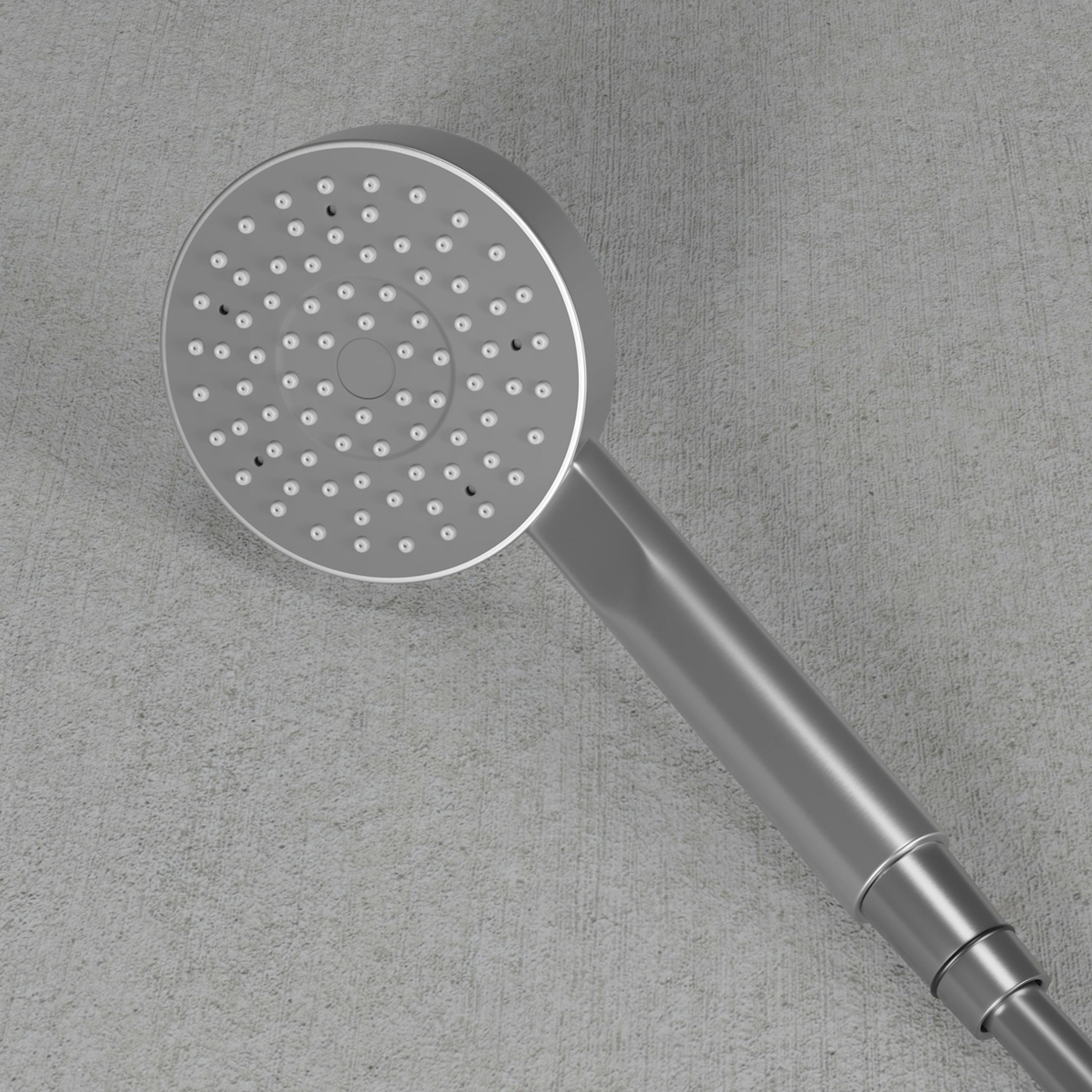 Handdusch Scandtap Steel Pleasure Rund exkl. Slang