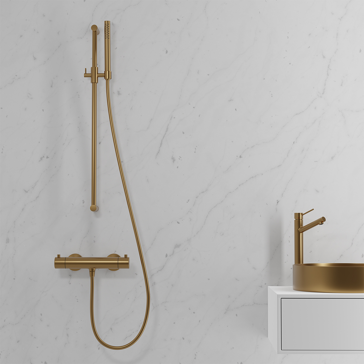 Duschset Scandtap Steel Pleasure