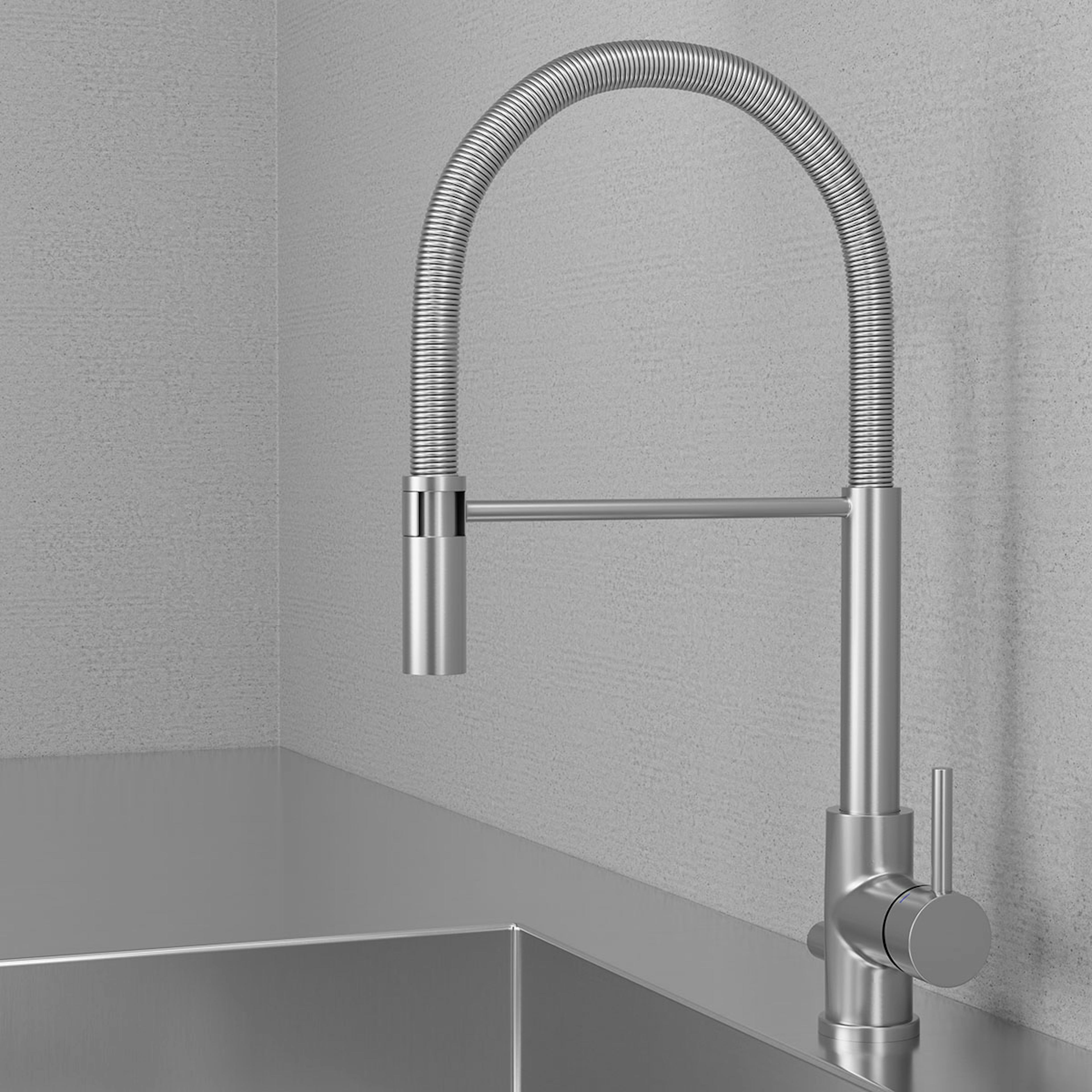 Köksblandare Scandtap Steel Pro Rostfritt Stål