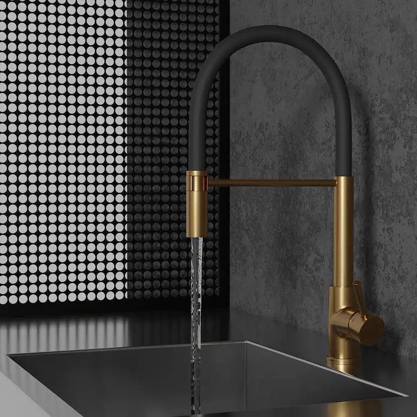 Köksblandare Scandtap Steel Pro Rostfritt Stål