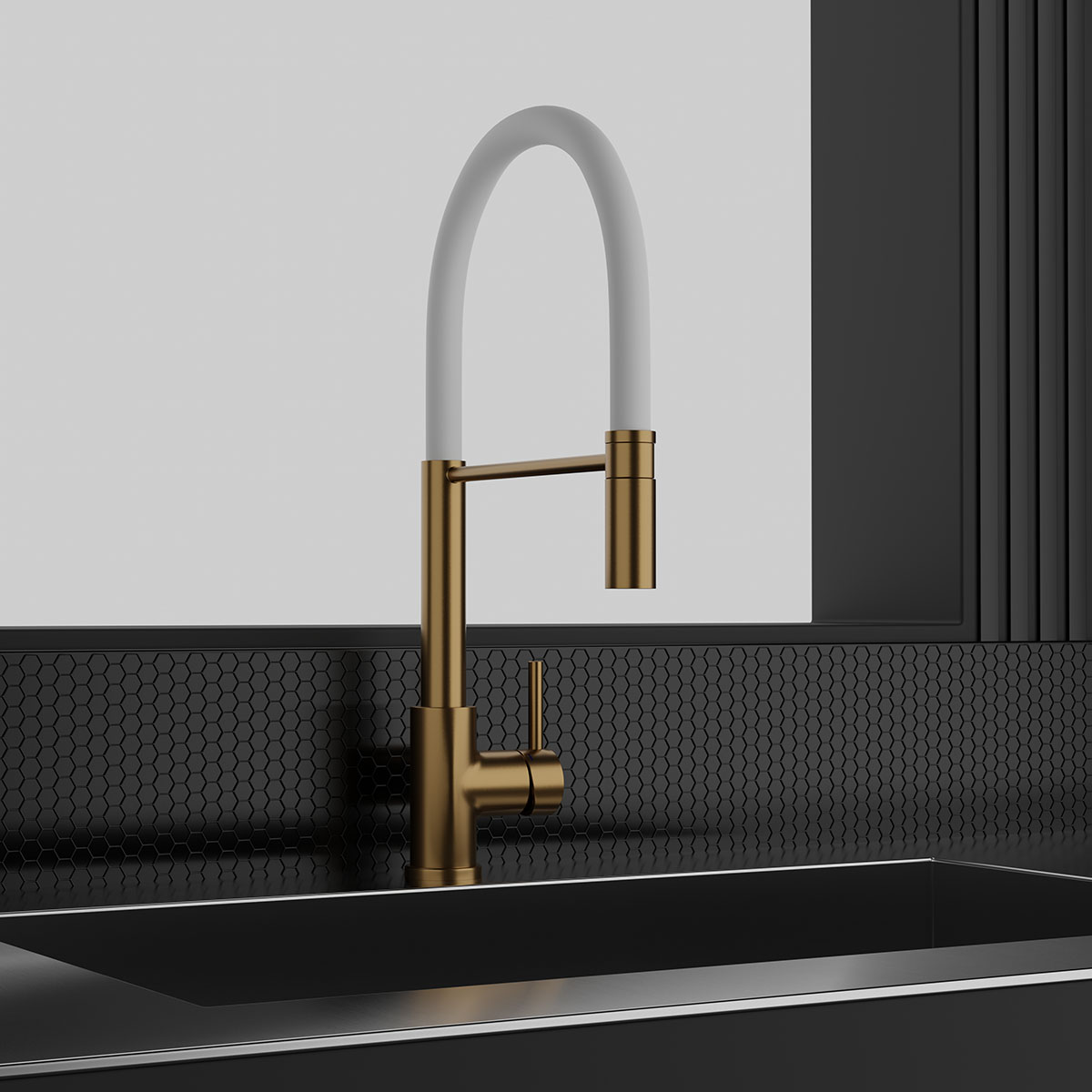 Köksblandare Scandtap Steel Pro Rostfritt Stål