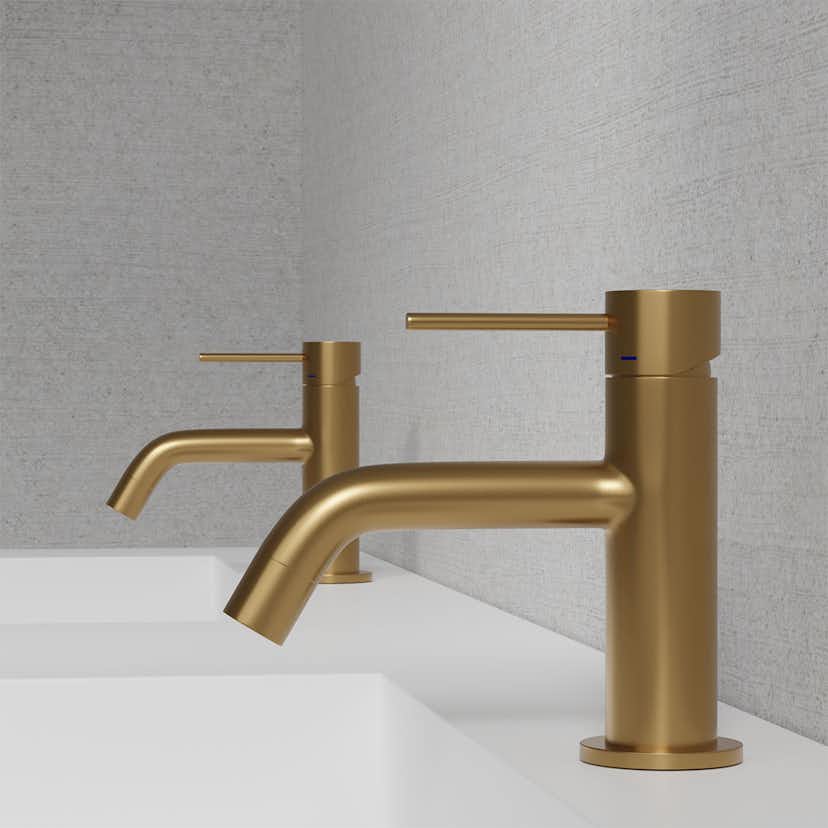 Tvättställsblandare Scandtap Steel Voyage