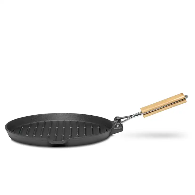 Grillpanna Gjutjärn 24 cm