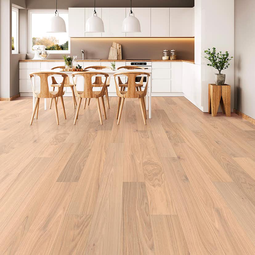 Trägolv Bjelin Härdad Ek Steninge 3.0 S Mattlackad 1-stav