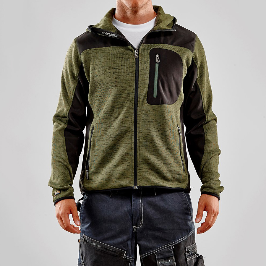 Stickad Huvtröja Blåkläder 4930