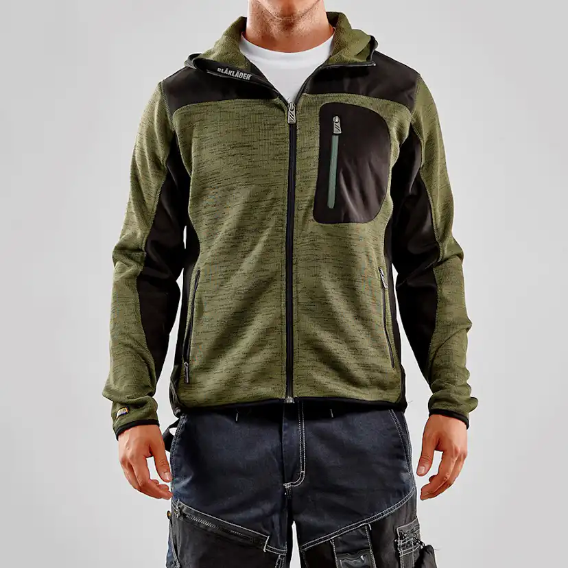 Stickad Huvtröja Blåkläder 4930