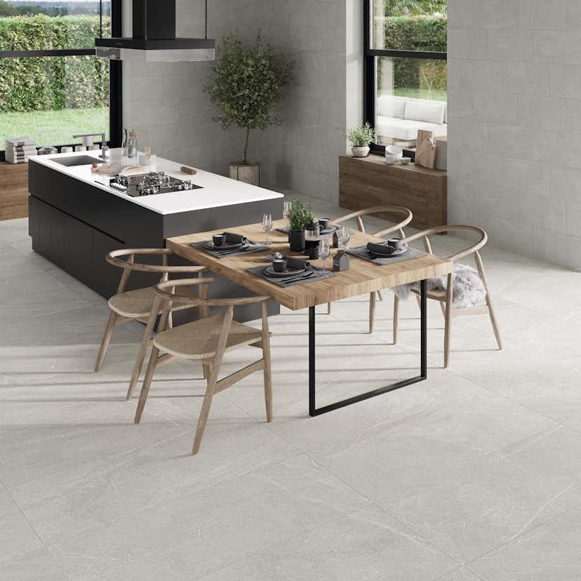 Klinker Tenfors Bellevue White Marmor Matt 60x60 cm