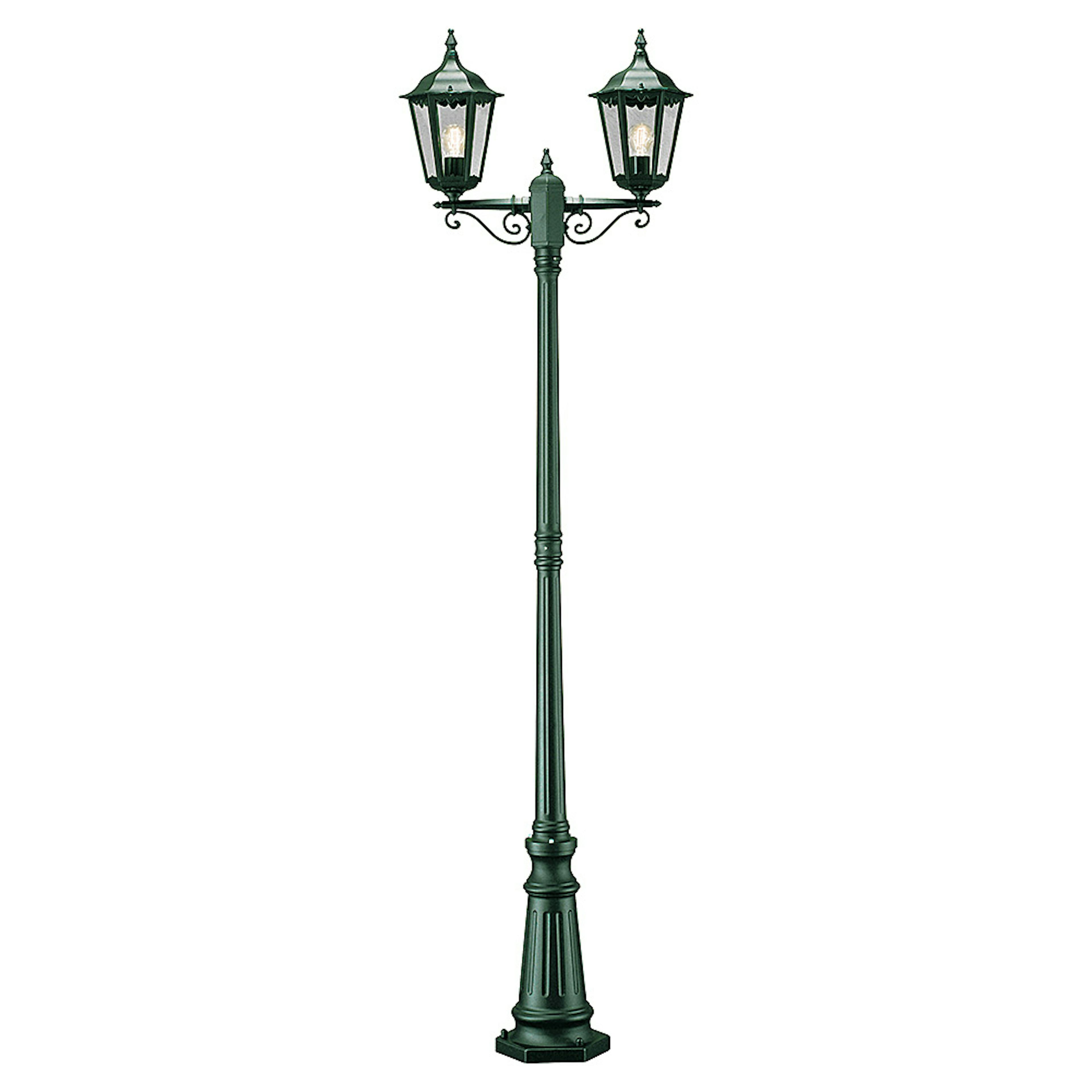 Stolplykta Gnosjö Konstsmide Firenze 2-arm E27 med Stolpe