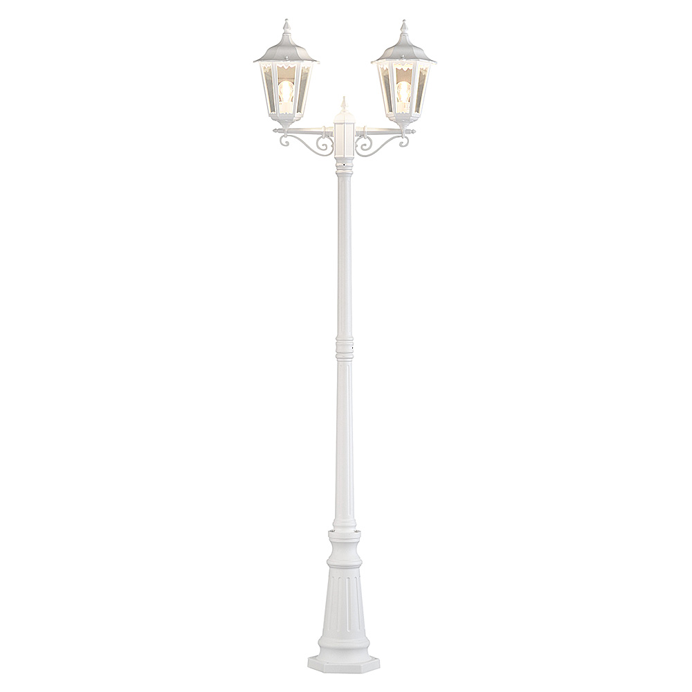 Stolplykta Gnosjö Konstsmide Firenze 2-arm E27 med Stolpe