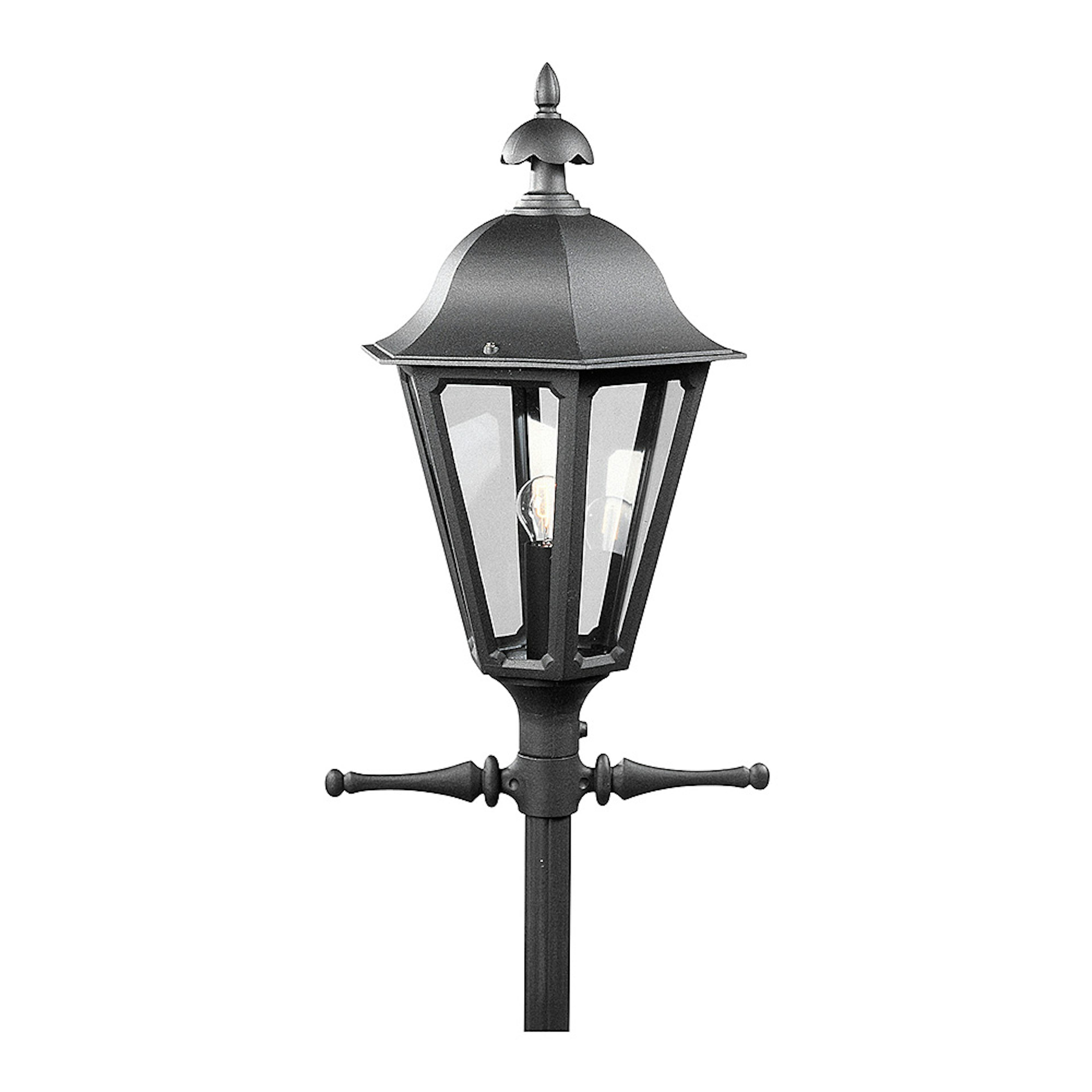 Stolplykta Gnosjö Konstsmide Pallas E27 utan Stolpe