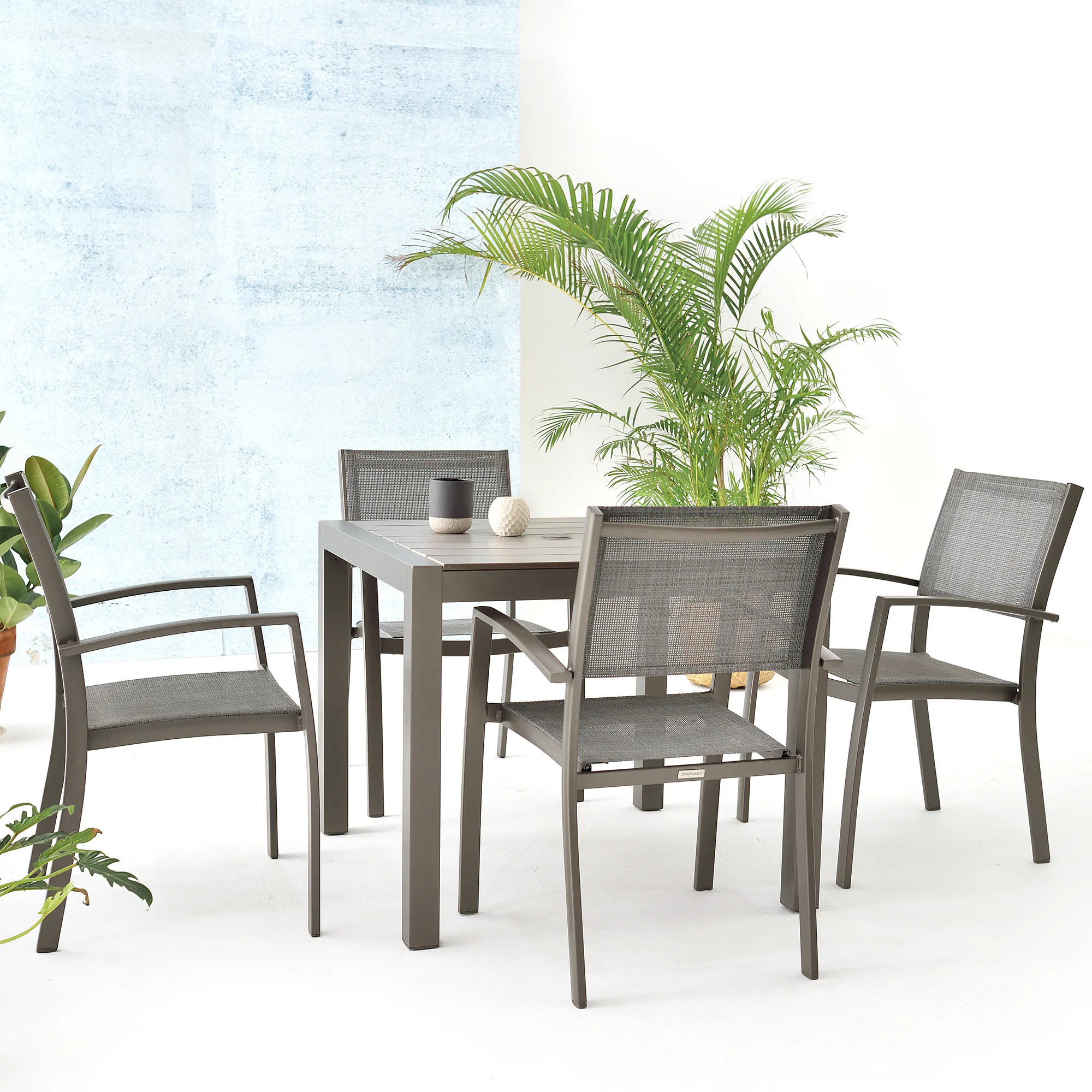 Matgrupp LifestyleGarden Solana med 4 Stolar