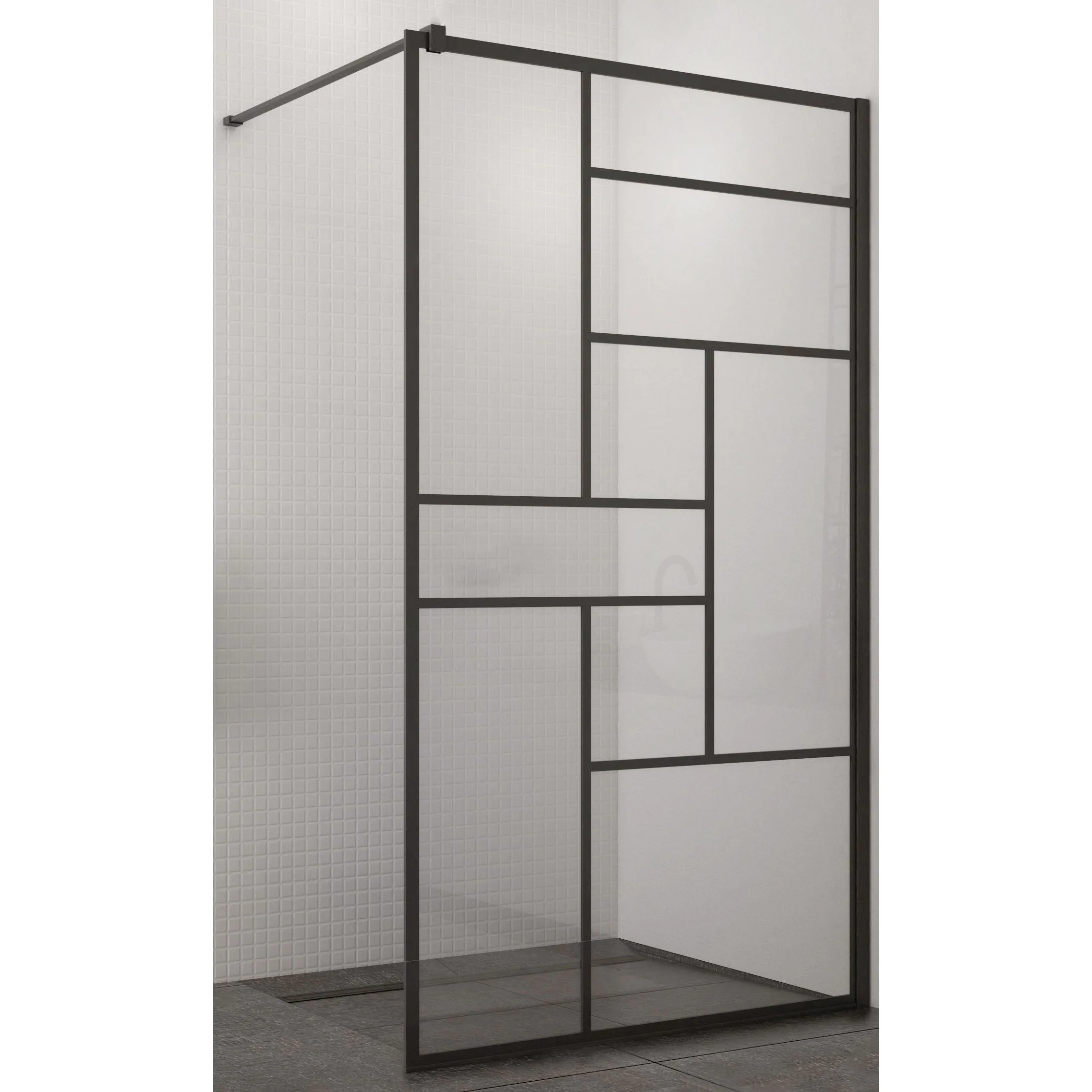 Duschvägg SanSwiss STR4P / Easy Loft 73