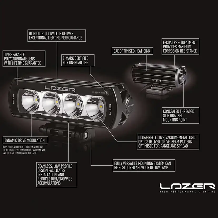 Extraljus Lazer LED ST12 Evolution