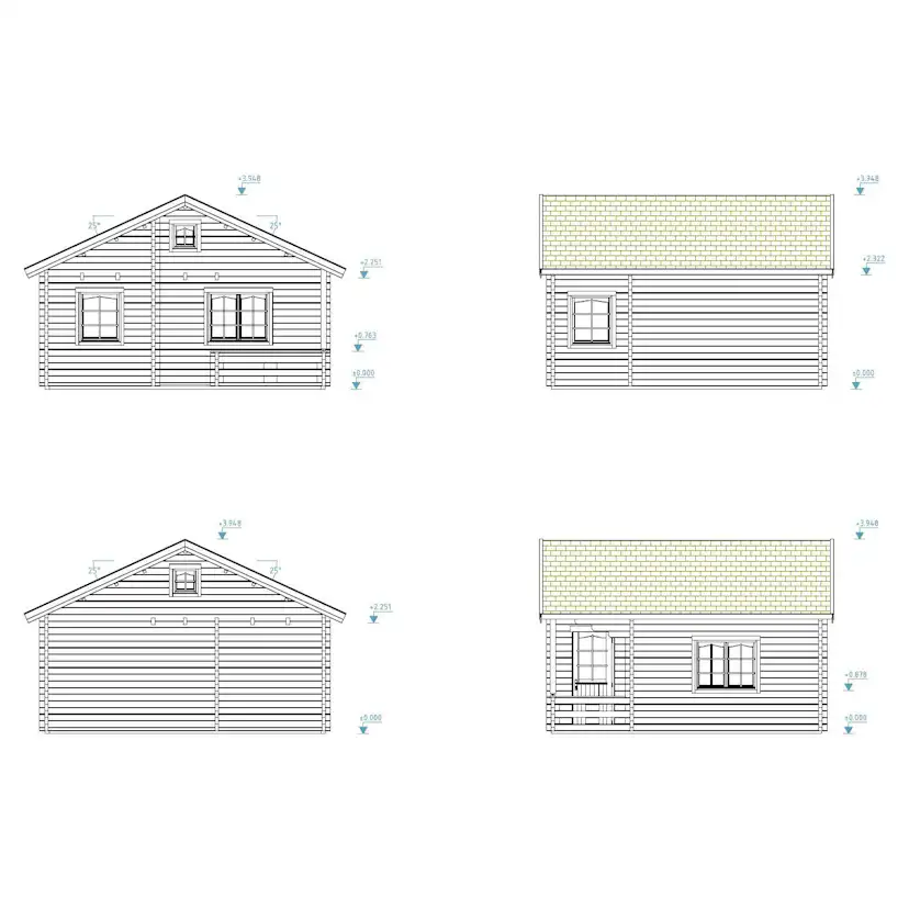 Stuga Palmako Emily 40,1+5,2 m2