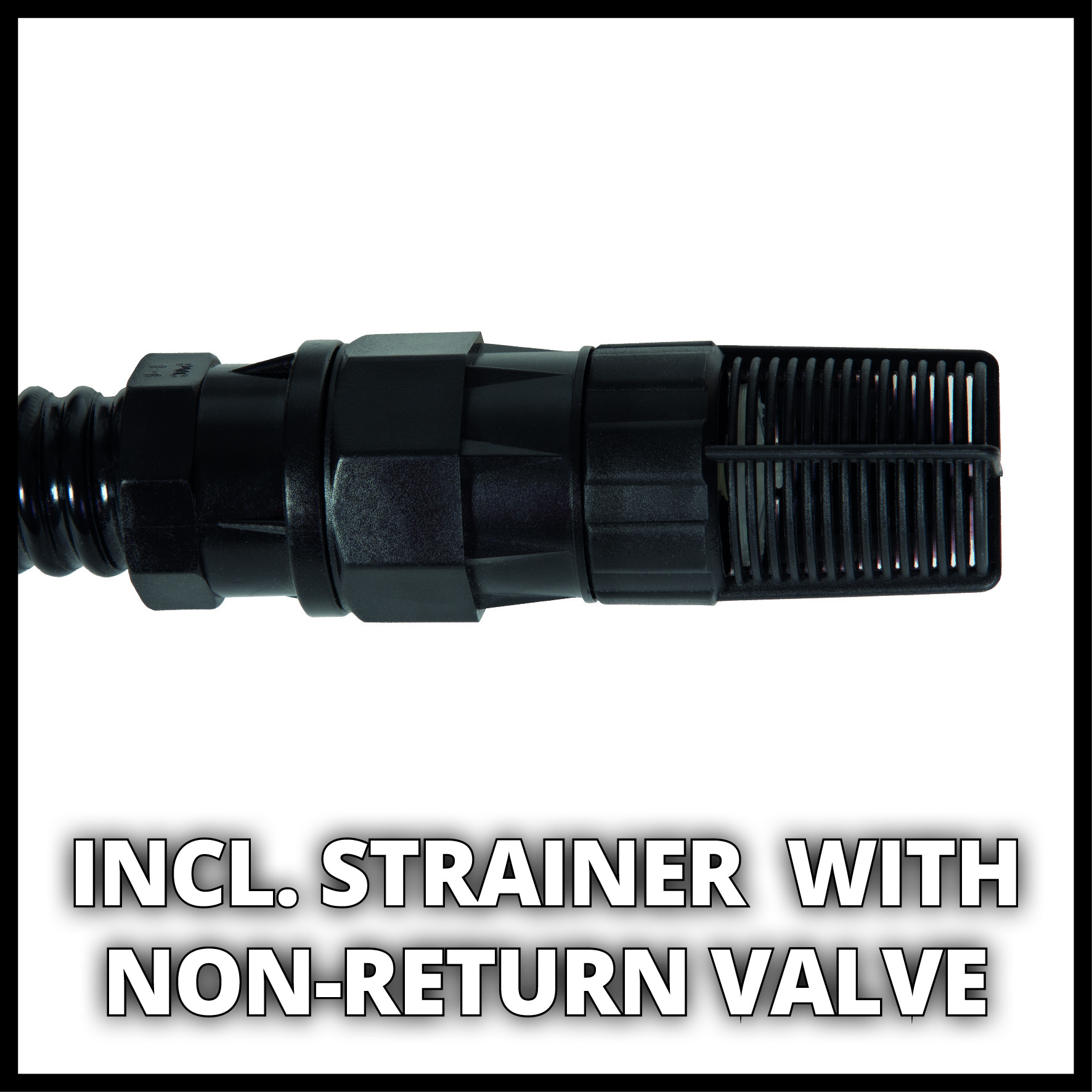 Sugslang med plastkoppling Einhell 4m/1