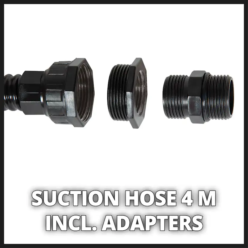 Sugslang med plastkoppling Einhell 4m/1