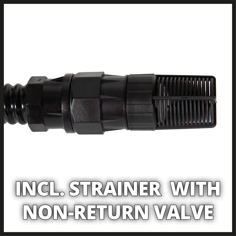 Sugslang med plastkoppling Einhell 7m/1