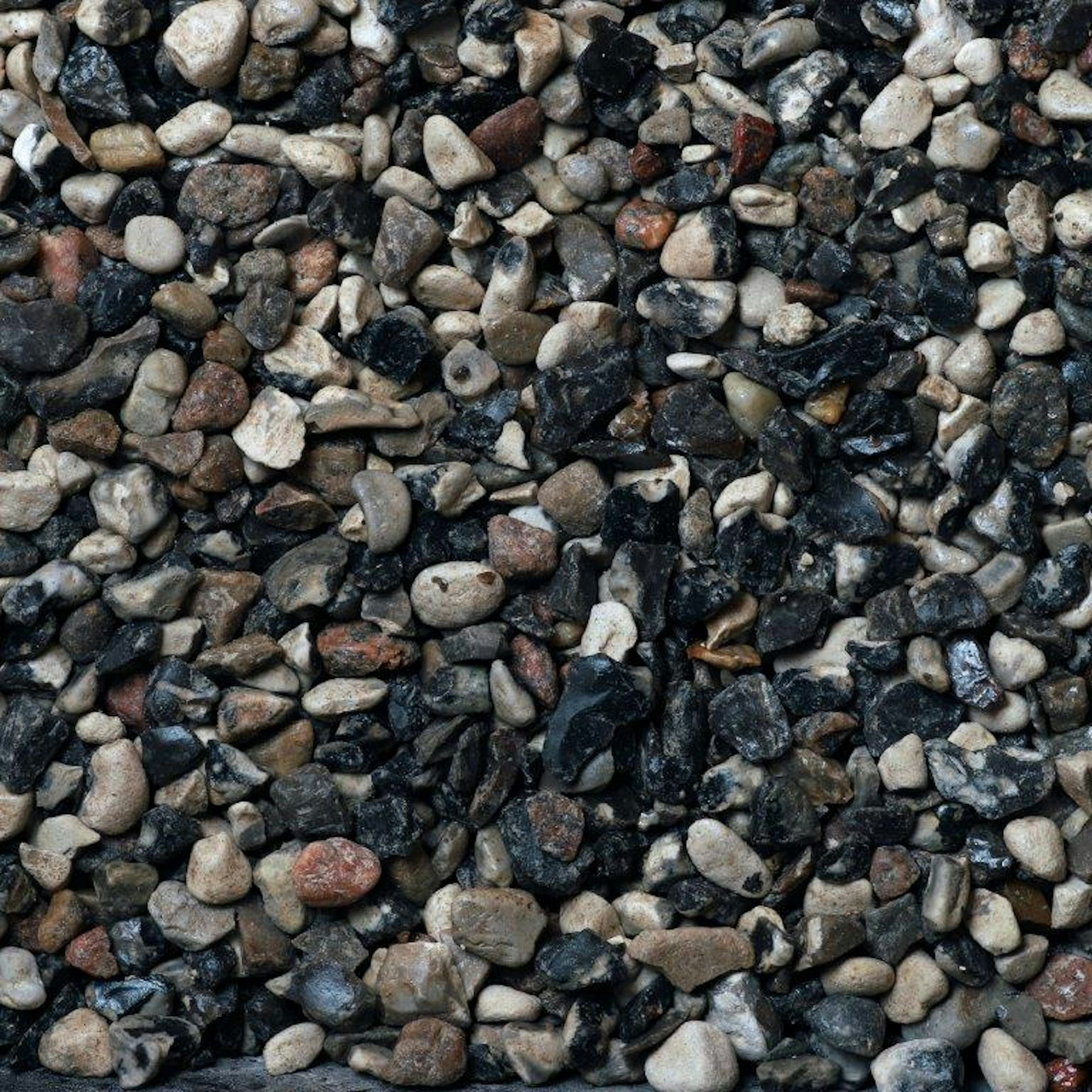 Dekorsten Magrab Krossprodukter Svartvit Sjösten 8-16 mm, 1000 kg Säck