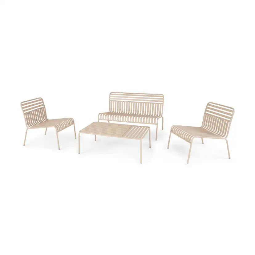 Loungegrupp Comfort Garden Jarva 4-sits Soffgrupp Utomhus i metall