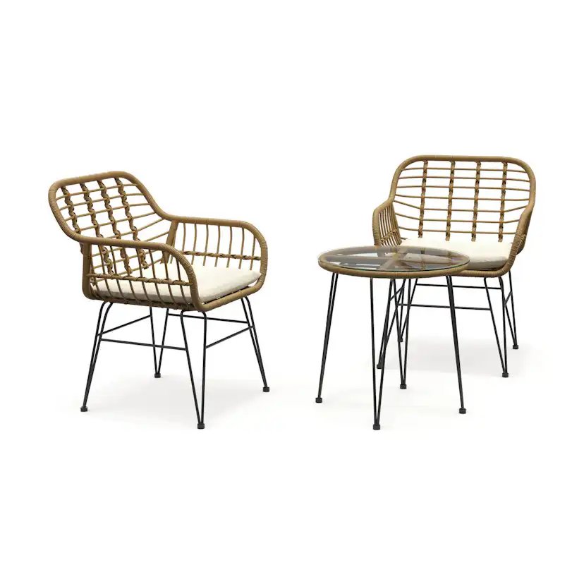 Cafégrupp Comfort Garden Sammy Balkonggrupp 2 Fåtöljer