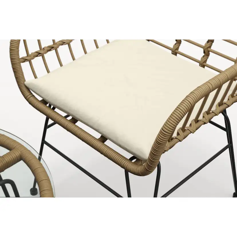 Cafégrupp Comfort Garden Sammy Balkonggrupp 2 Fåtöljer