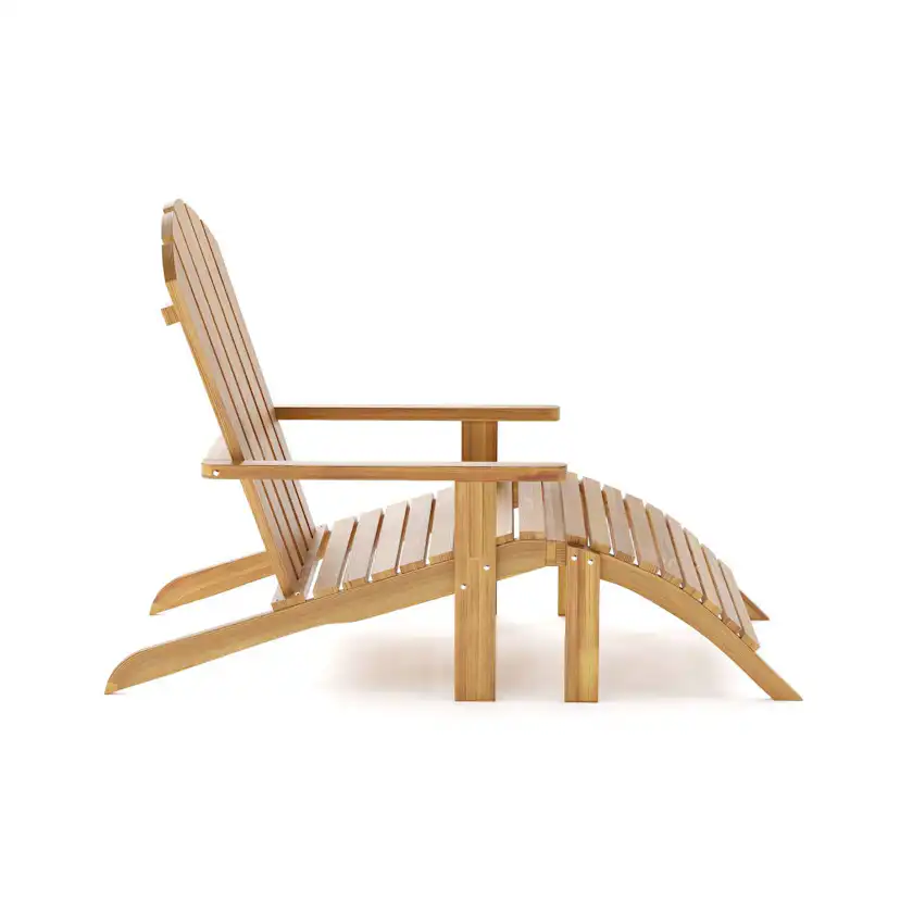 Karmstol deNoord Menorca Karmstol - Solstol i trä Utomhus