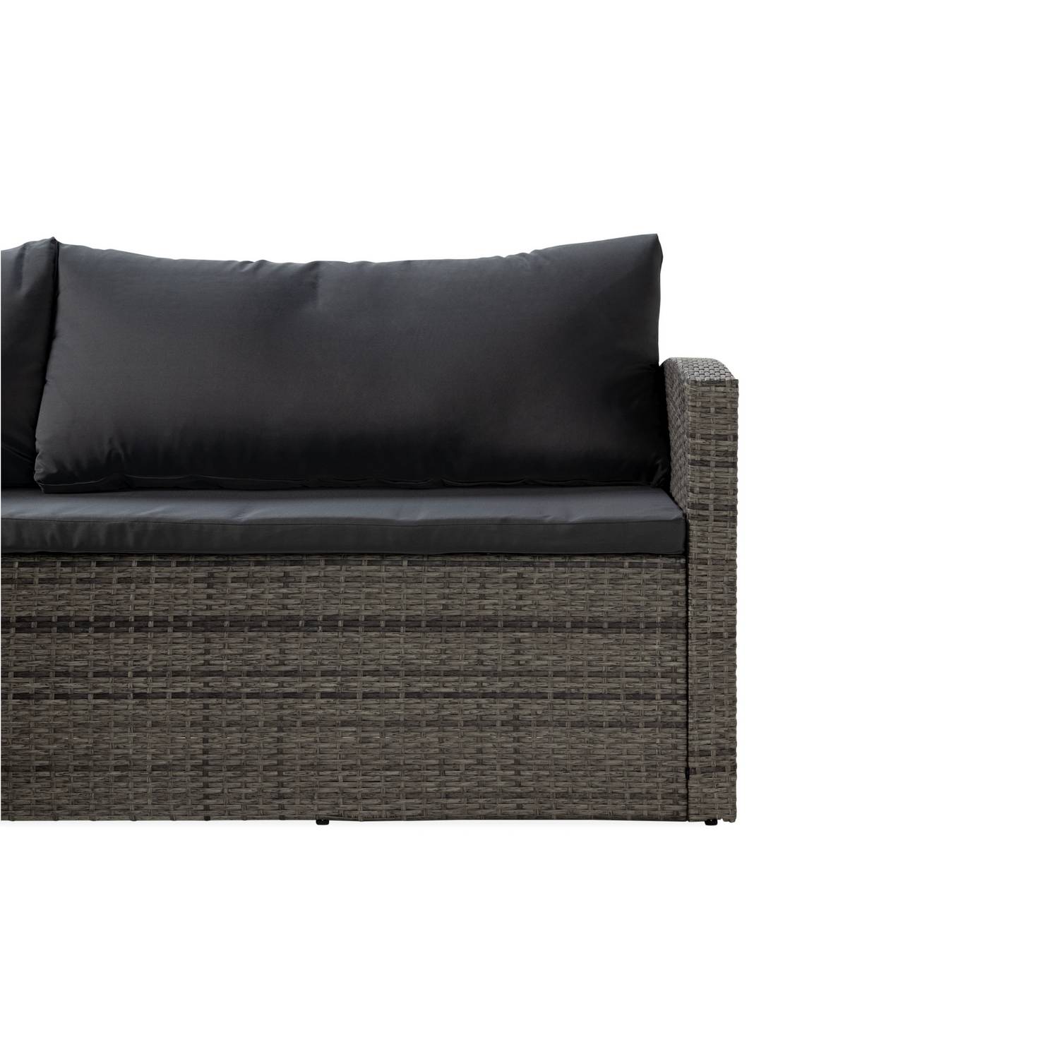 Loungegrupp Comfort Garden James Light Soffgrupp Utomhus  5-sits med Bordsskiva i Aintwood