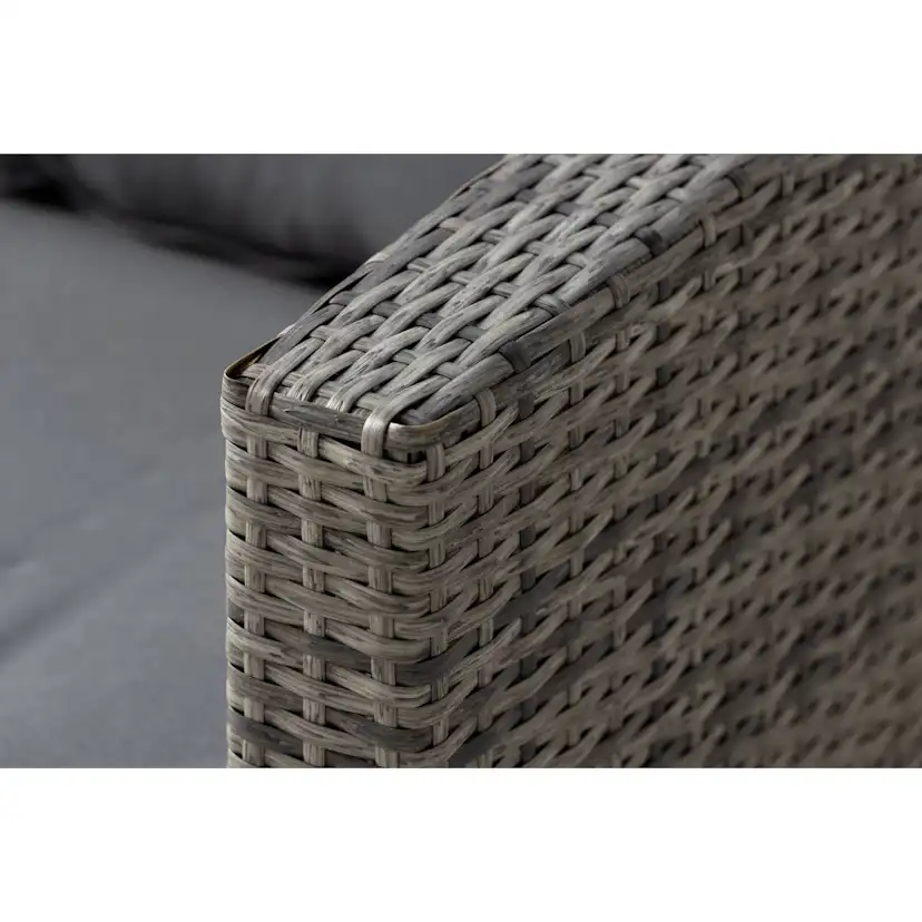 Loungegrupp Comfort Garden James Light Soffgrupp Utomhus 5-sits med Bordsskiva i Aintwood