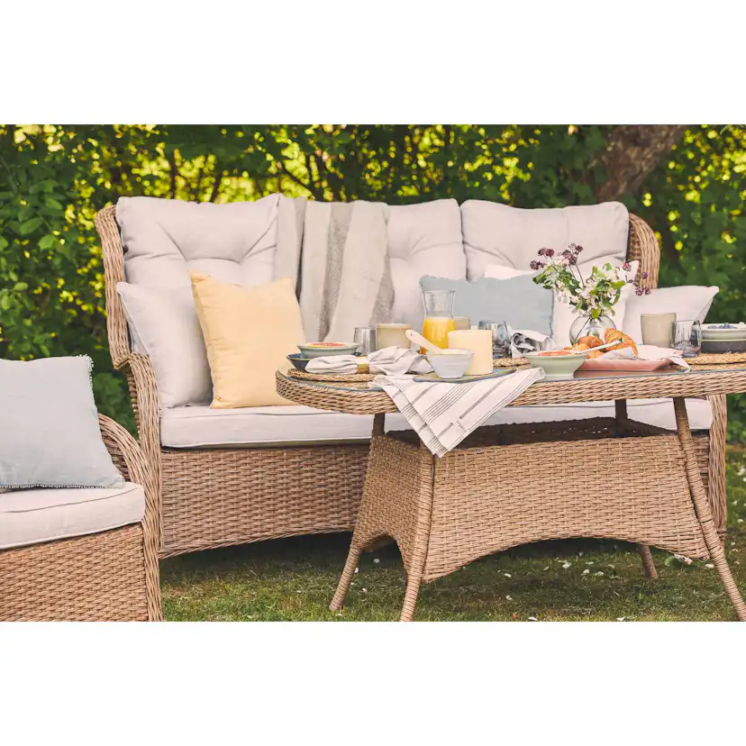 Loungegrupp deNoord Marcus Soffgrupp Utomhus 3-sits Ink. 2st Utefåtöljer