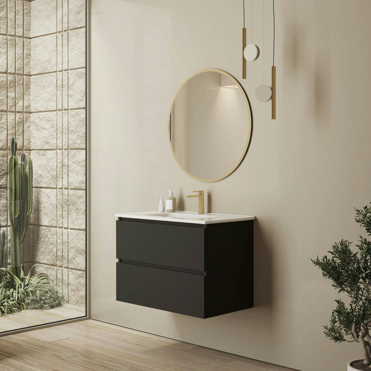 Tvättställsskåp Tenfors Viken med Tvättställ