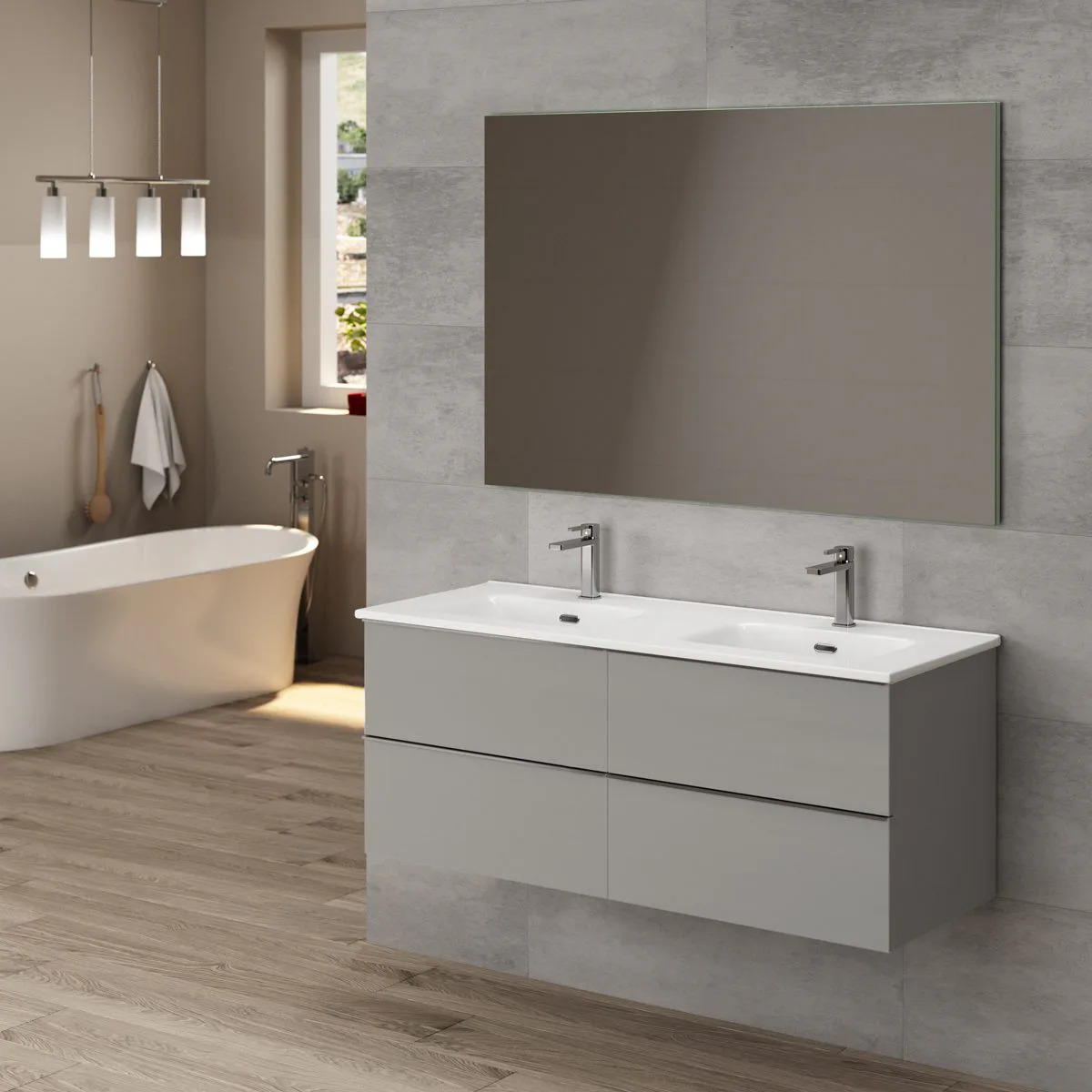 Tvättställsskåp Tenfors Harmoni 4 Lådor