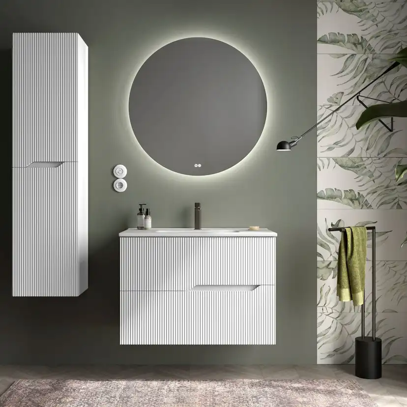 Tvättställsskåp Tenfors Bambu