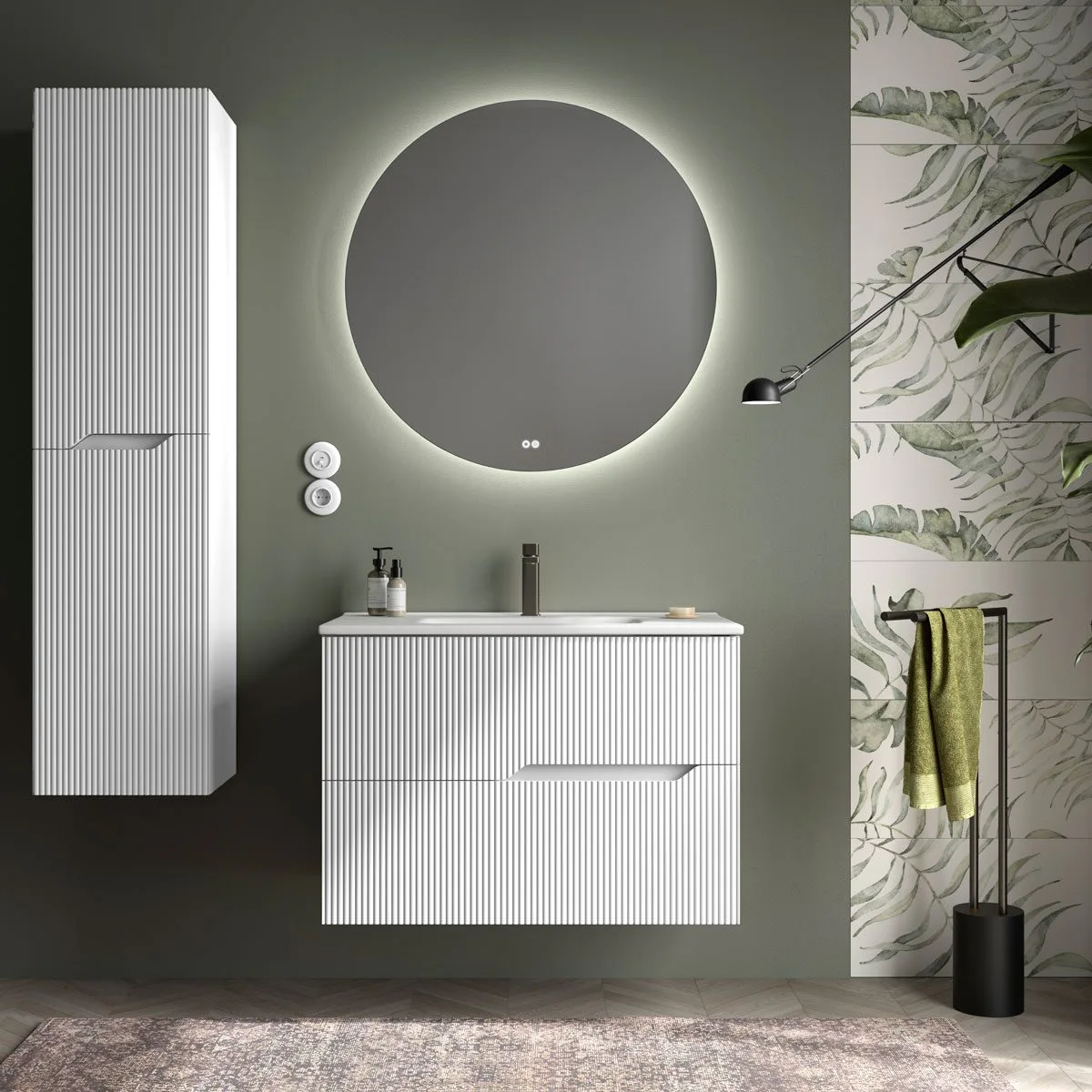 Tvättställsskåp Tenfors Bambu