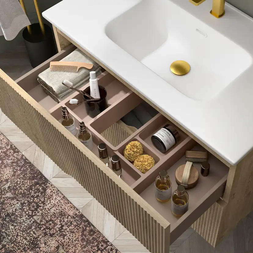 Tvättställsskåp Tenfors Bambu