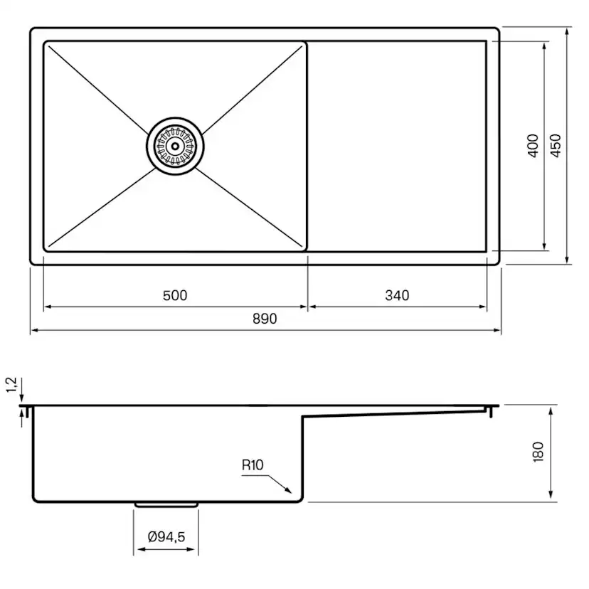 Diskbänk Tapwell 8140