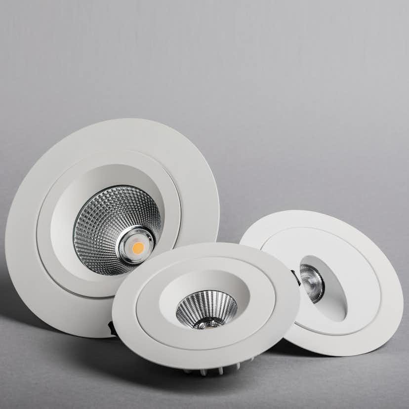 Täckring Hide-a-lite Vit