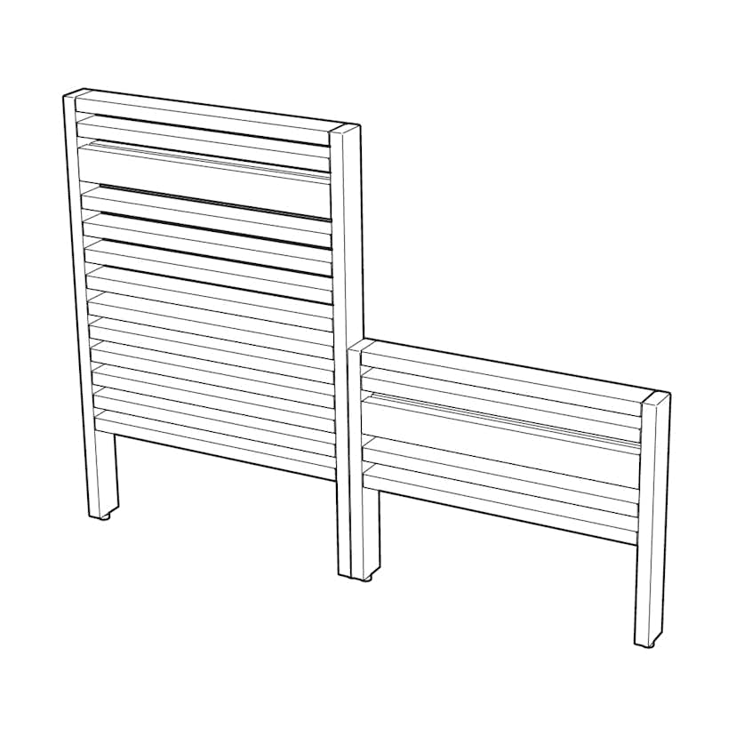 Täcksida Tylö Classic Slim Asp