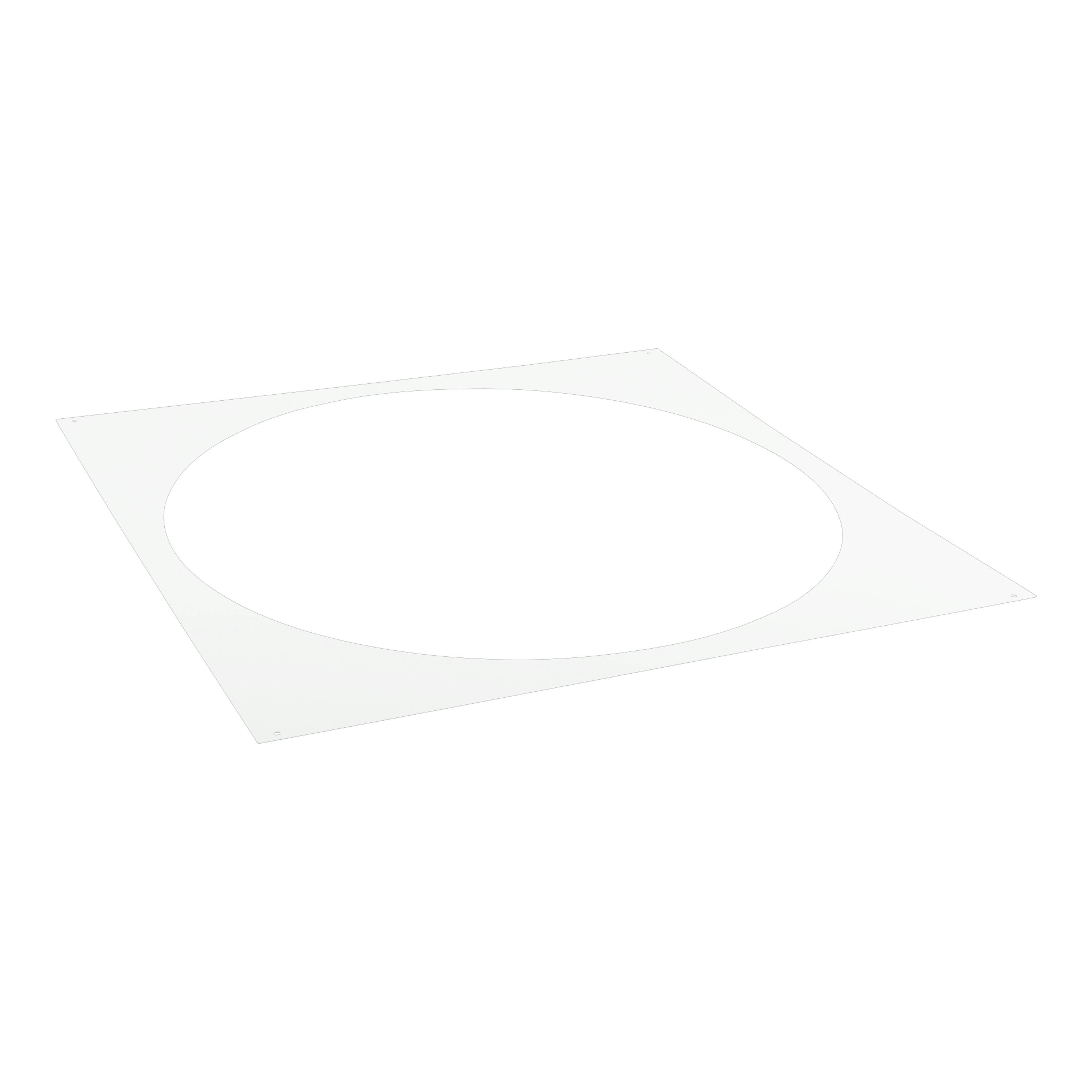 Täckskiva Hide-a-lite Panel Rund