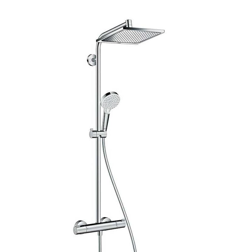Takduschset Hansgrohe Crometta E 240 1jet Showerpipe EcoSmart 150 cc