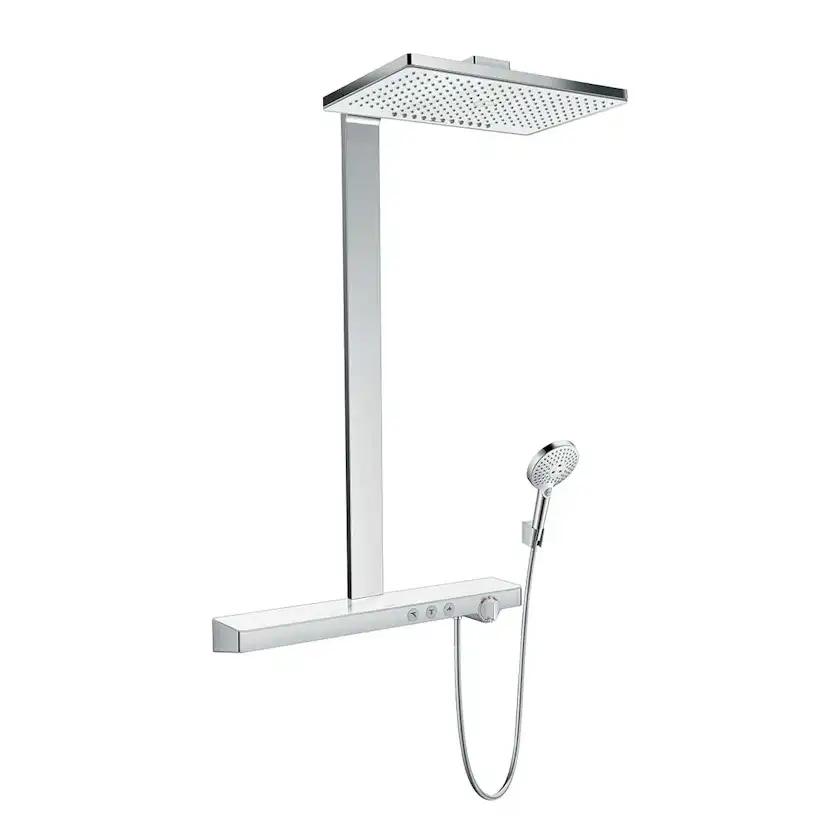 Takduschset Hansgrohe Rainmaker Select 460 2jet Showerpipe 3 funktioner