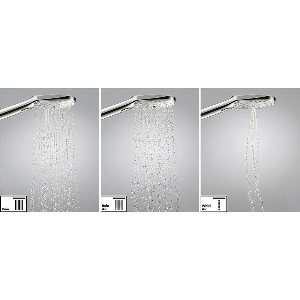 Takduschset Hansgrohe Rainmaker Select 460 3jet Showerpipe 4 funktioner
