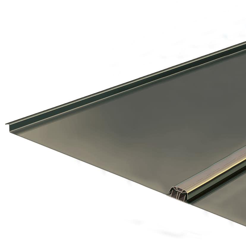 Takplast Plastmo SunGlaze Rök Komplett Tak 4 mm