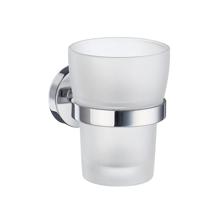 Tandborstglas Smedbo Home HK343 Krom/Frostat Glas