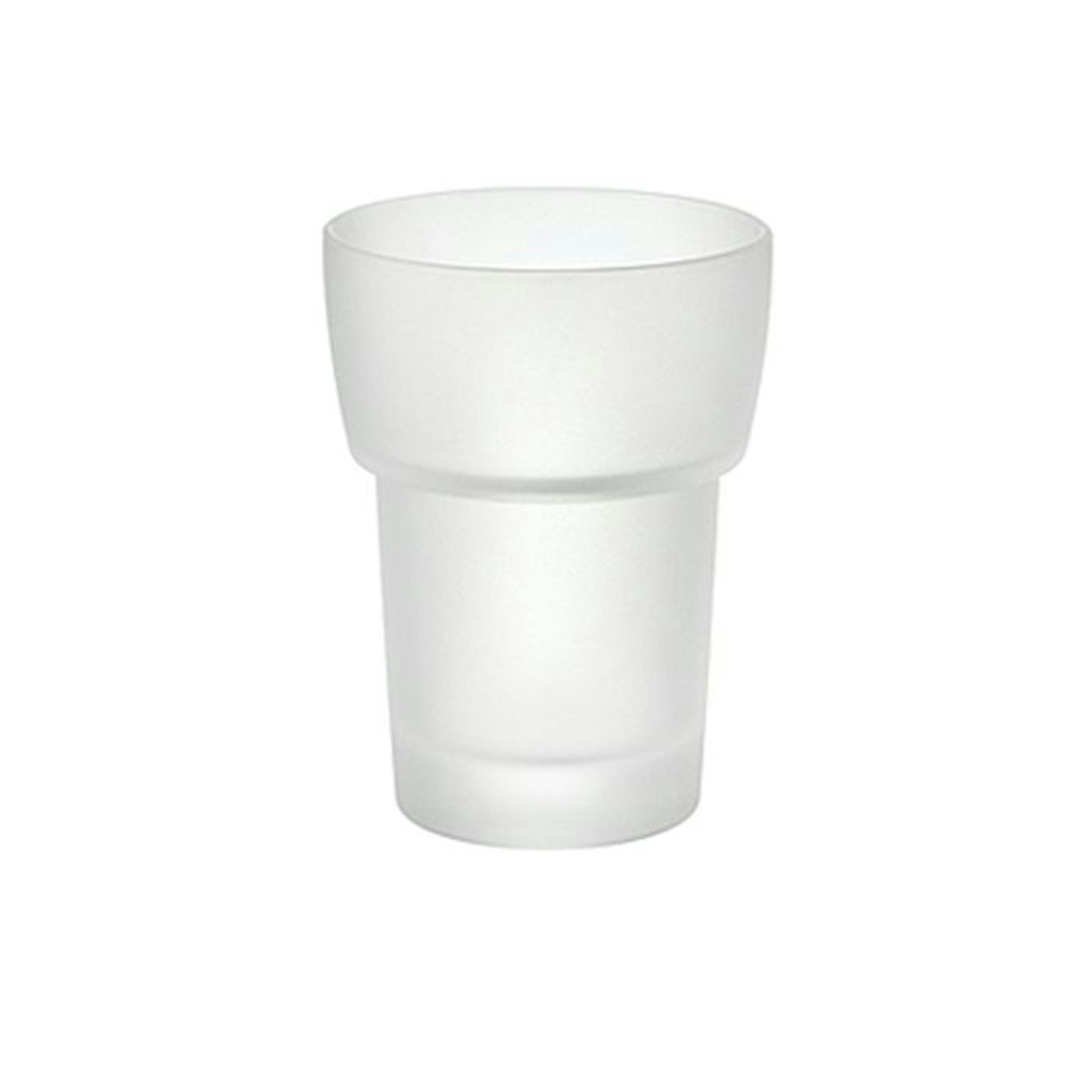 Tandborstglas Smedbo Löst L349 Frostat Glas