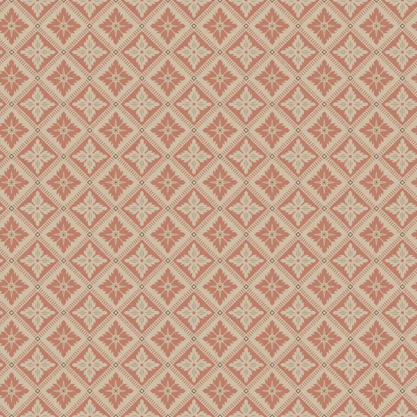 Tapet Boråstapeter Anno 4530 Loka EasyUp, Mönstrad Röd