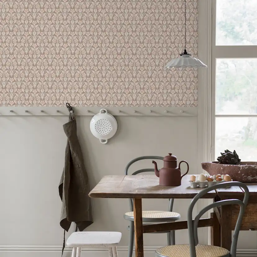 Tapet Boråstapeter Anno Nora 4536 EasyUp, Mönstrad Beige