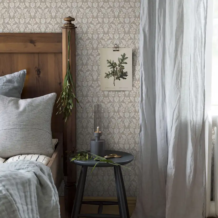 Tapet Boråstapeter Anno Nora 4536 EasyUp, Mönstrad Beige