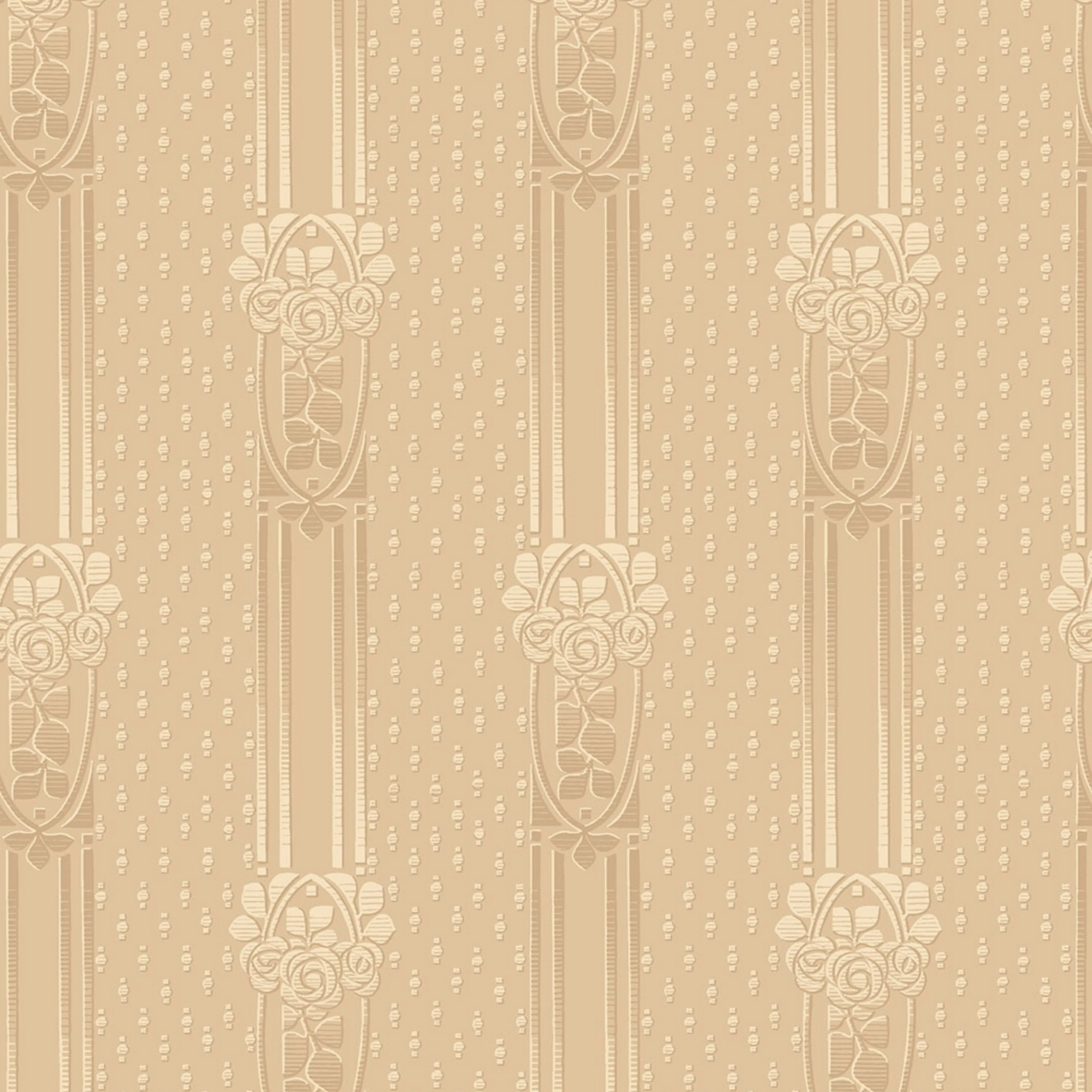 Tapet Boråstapeter Anno Ellen 4541 EasyUp, Mönstrad Gul