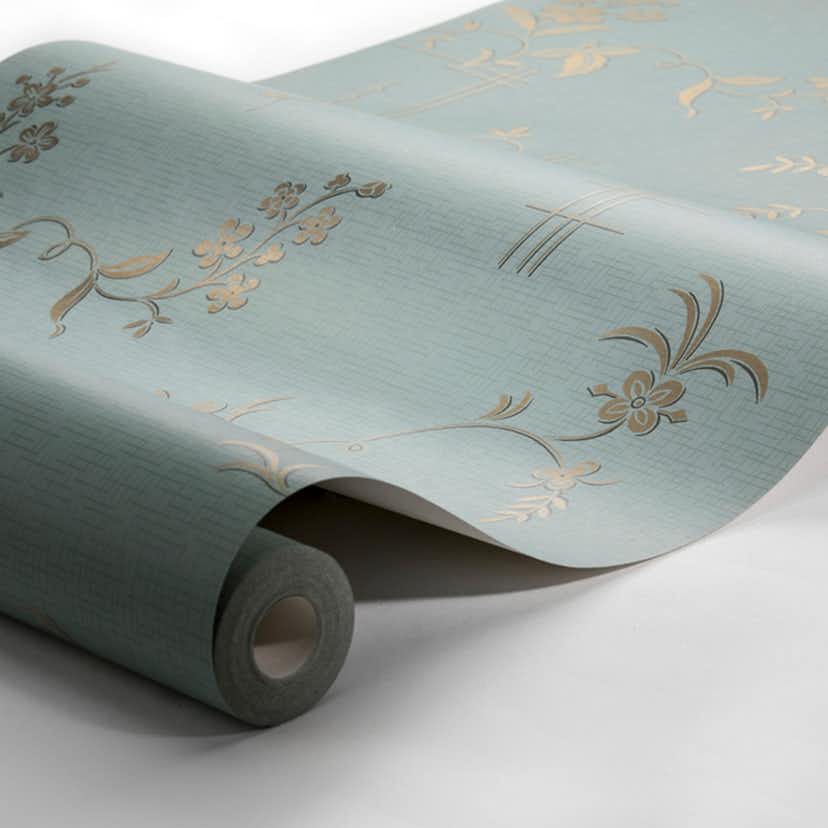 Tapet Boråstapeter Anno Ulricehamn 4547 EasyUp, Mönstrad Grön