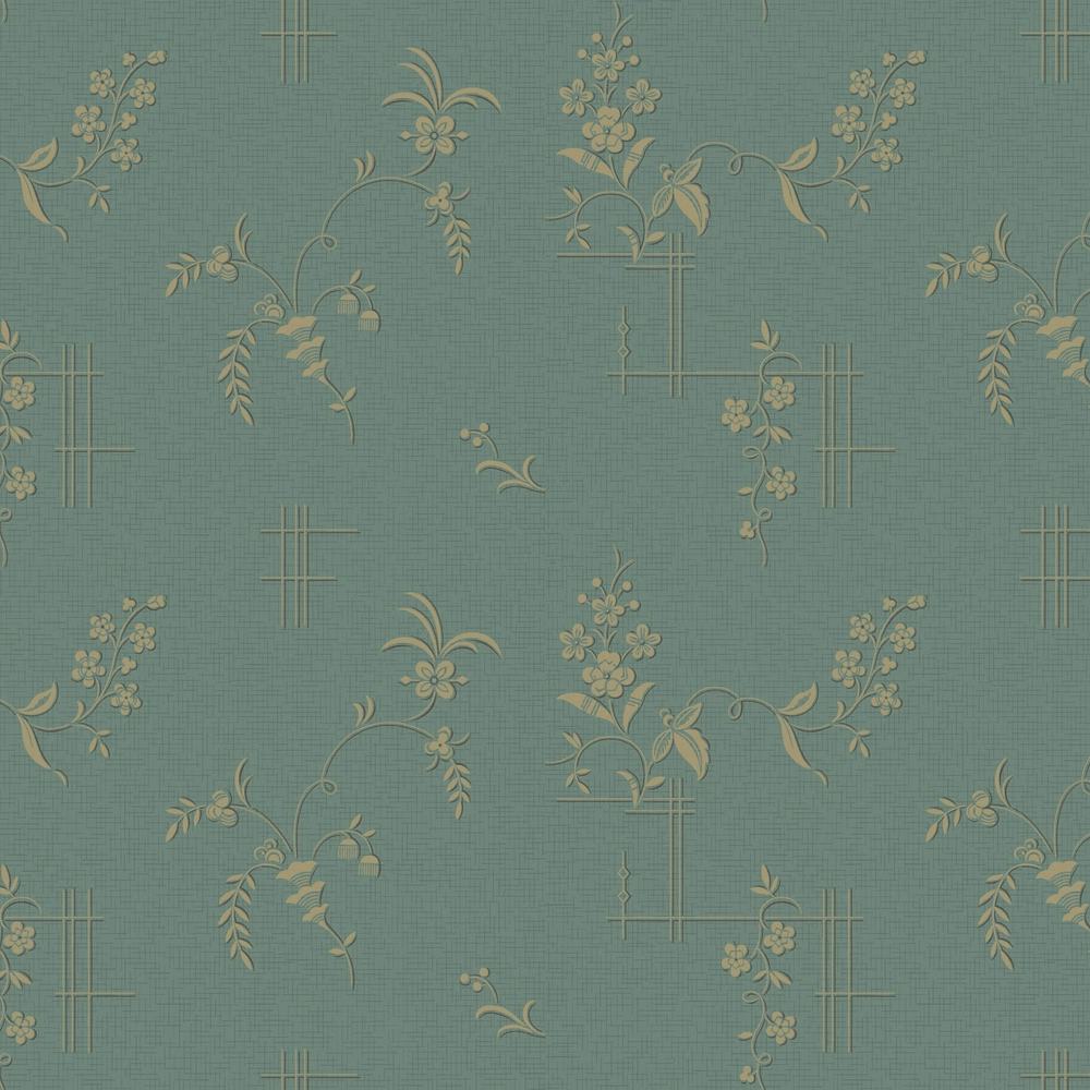 Tapet Boråstapeter Anno Ulricehamn 4547 EasyUp, Mönstrad Grön